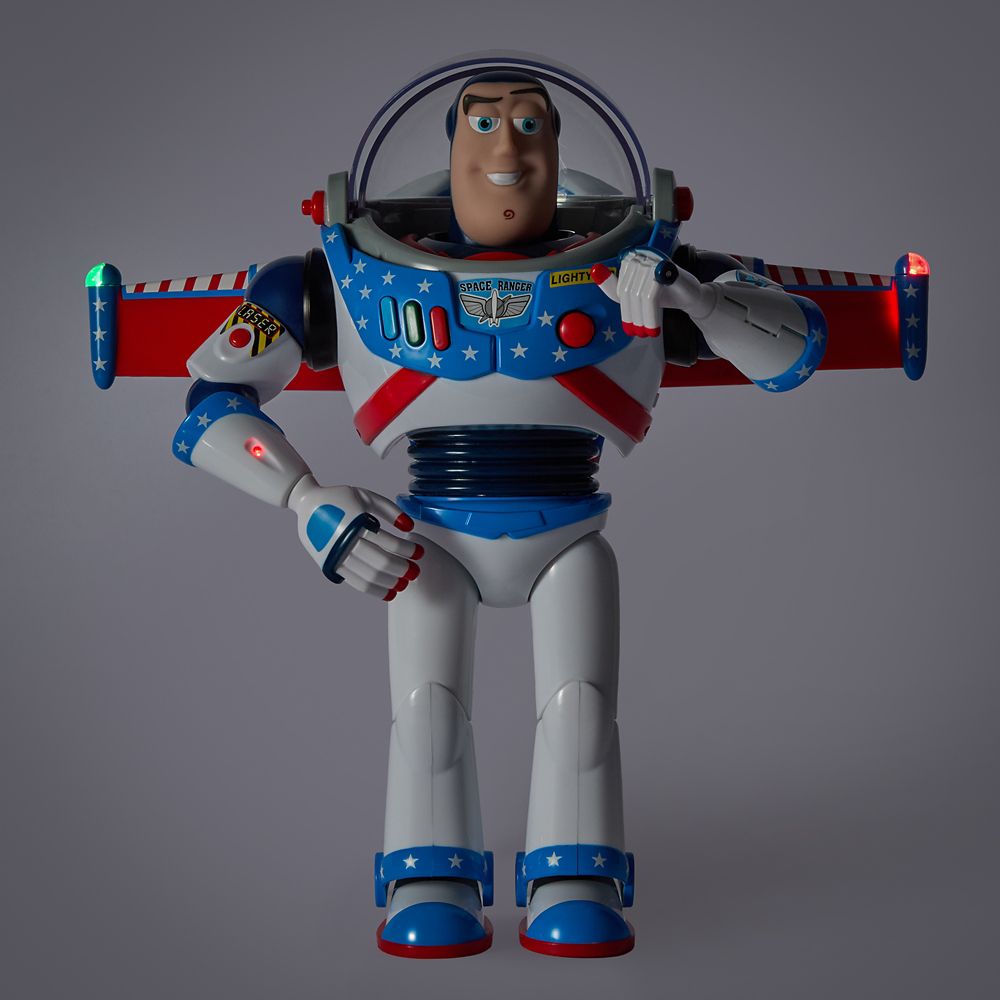 Buzz Lightyear Talking Action Figure &ndash; Toy Story &ndash; 250th Independence Day Anniversary &ndash; Limited Release