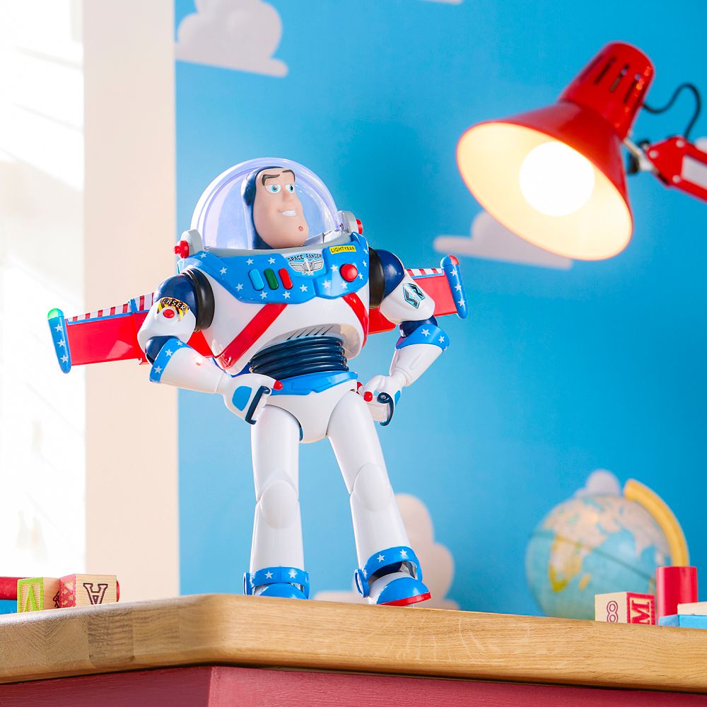Buzz Lightyear Talking Action Figure &ndash; Toy Story &ndash; 250th Independence Day Anniversary &ndash; Limited Release