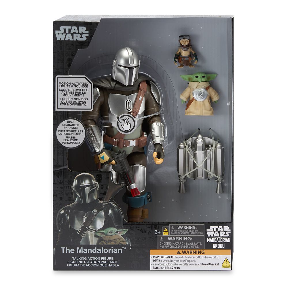 The Mandalorian Talking Action Figure - 10'' - Star Wars The Mandalorian and Grogu