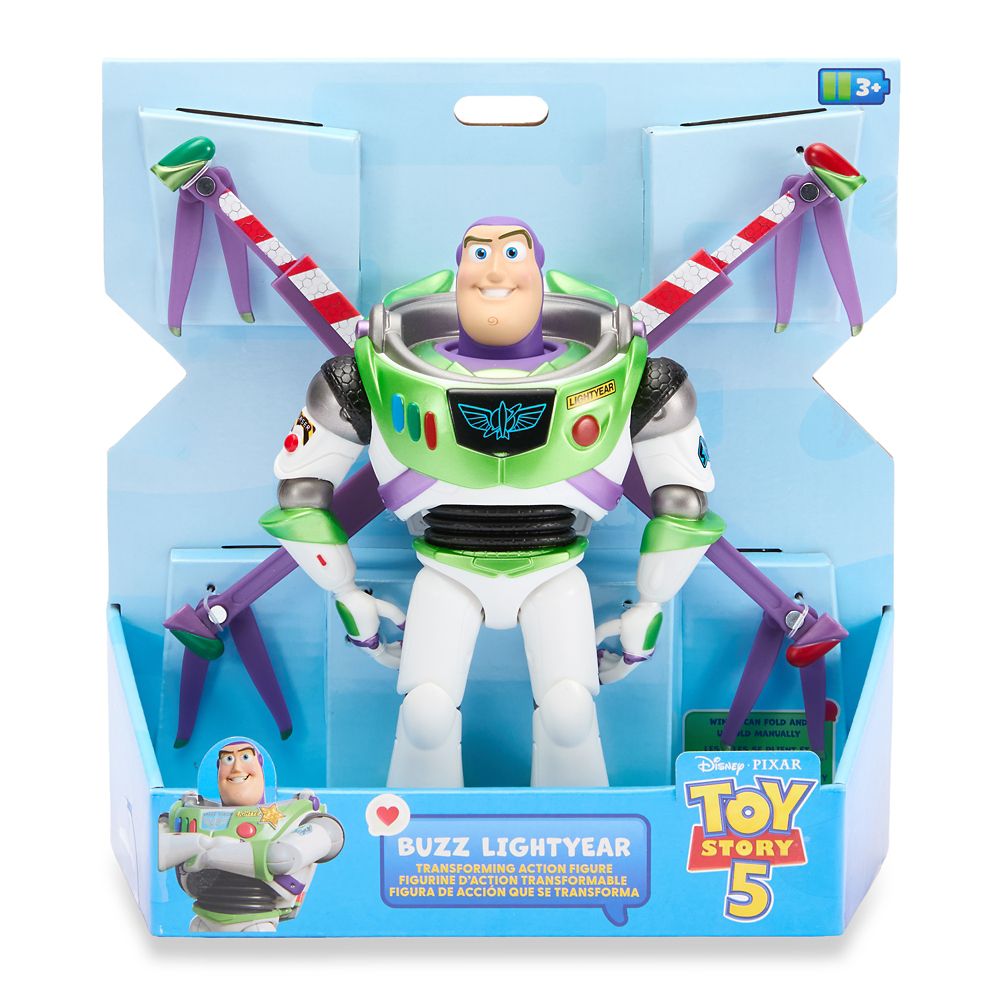 Buzz Lightyear Transforming Action Figure &ndash; Toy Story 5 &ndash; 7''