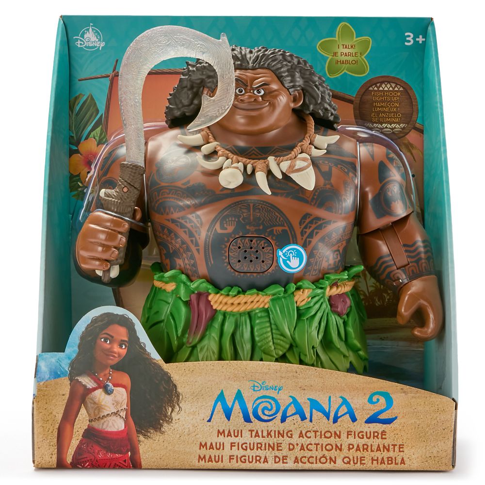 Maui Talking Action Figure &ndash; Moana 2 &ndash; 11 1/2''
