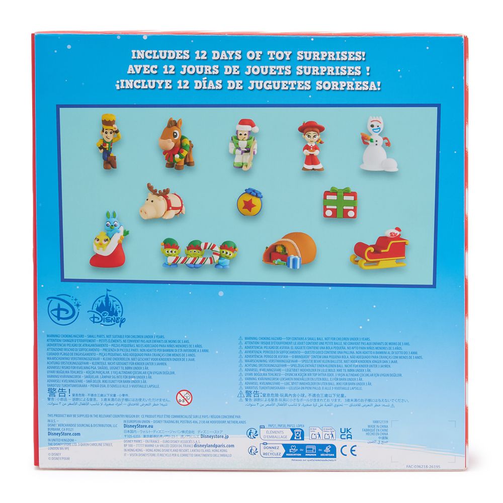 Toy Story 12-Day Countdown Calendar