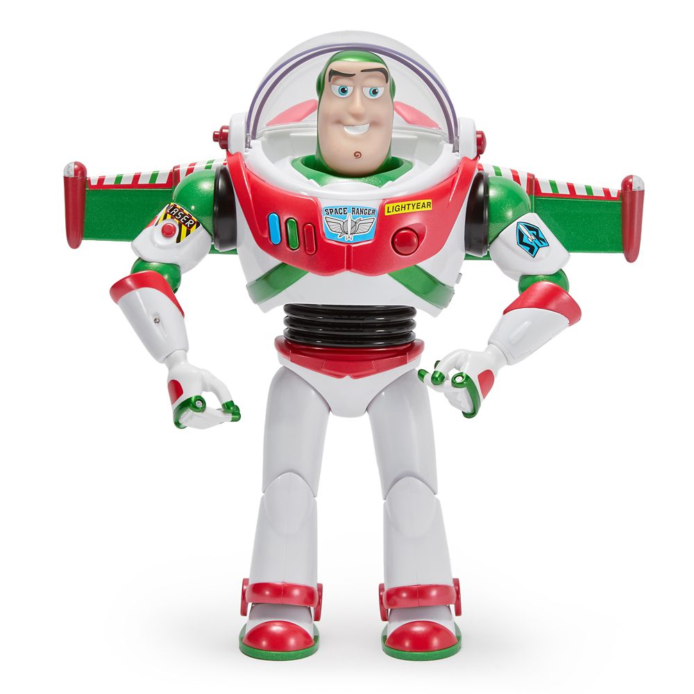 Buzz Lightyear Christmas Talking Action Figure &ndash; Toy Story &ndash; 12'' &ndash; Limited Release