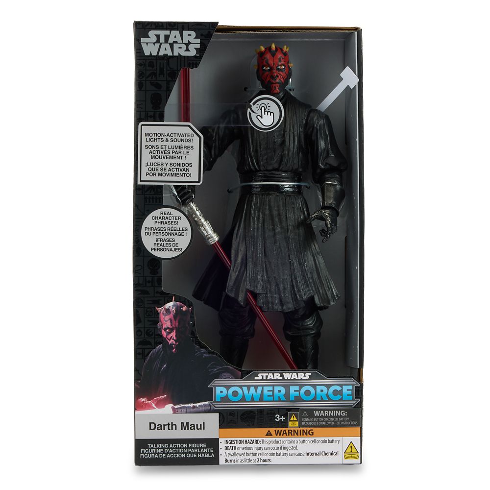 Darth Maul Talking Action Figure &ndash; 10'' &ndash; Star Wars: Power Force