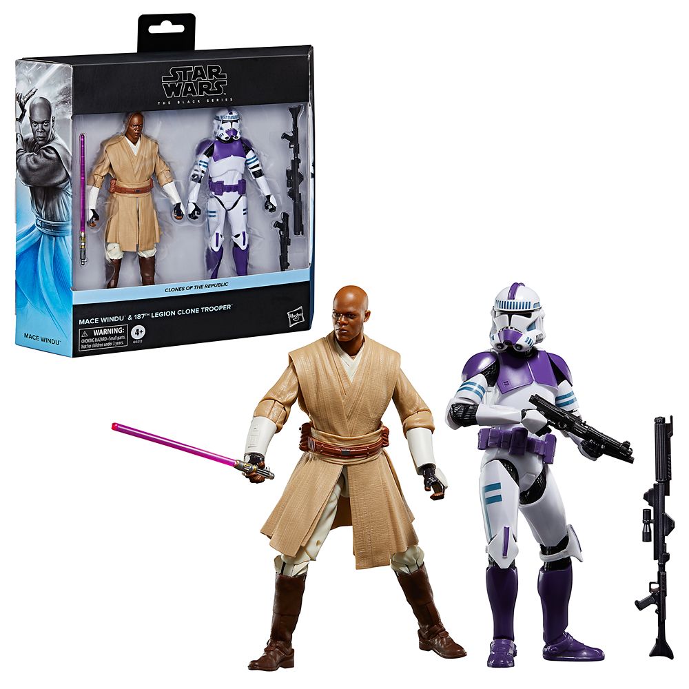 Disney mace shops windu collectible set