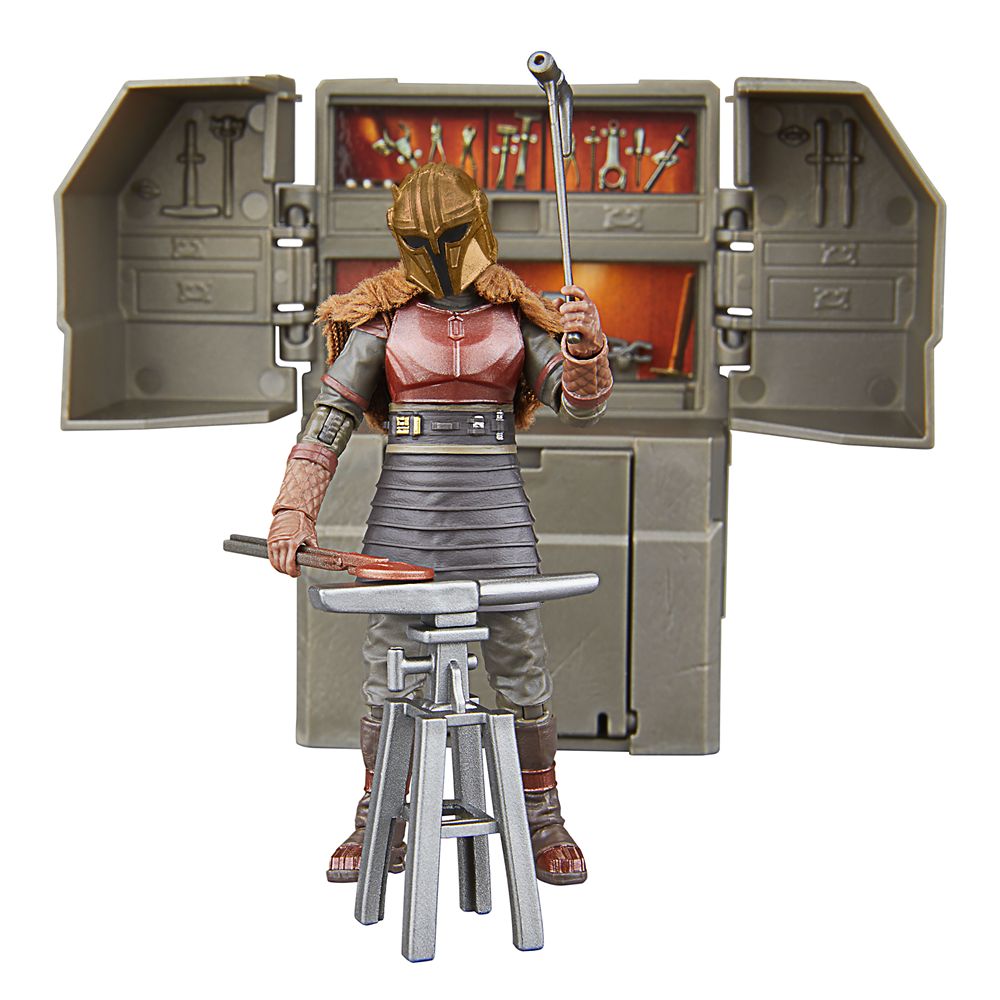 The Armorer (Lakeside Covert World) Action Figure by Hasbro &ndash; Star Wars: The Mandalorian &ndash; The Vintage Collection &ndash; 3 3/4'' Scale