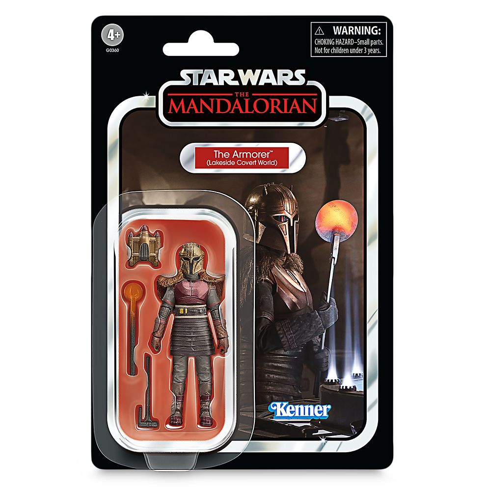 The Armorer (Lakeside Covert World) Action Figure by Hasbro &ndash; Star Wars: The Mandalorian &ndash; The Vintage Collection &ndash; 3 3/4'' Scale