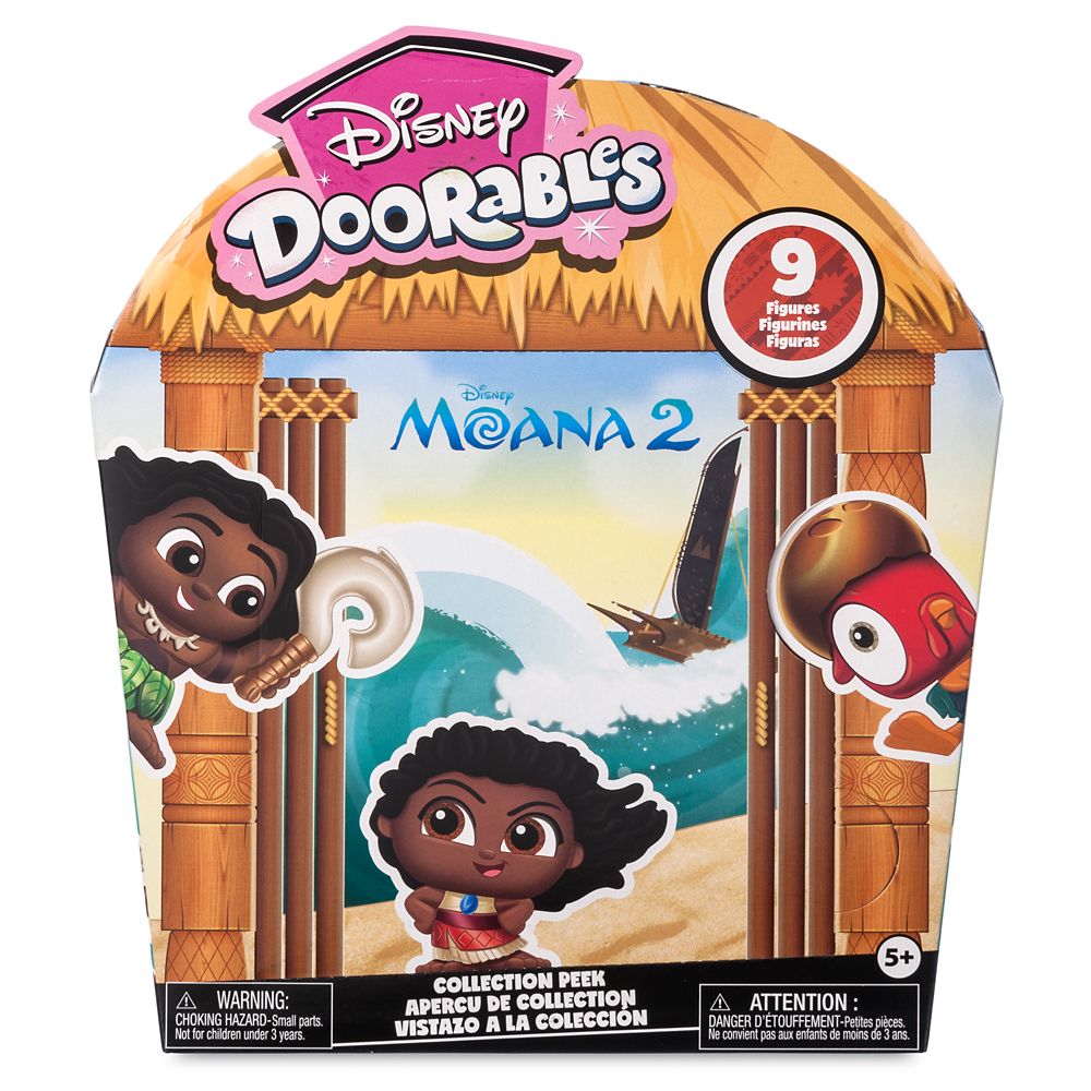 Moana 2 Disney Doorables Collection Peek Figure Set