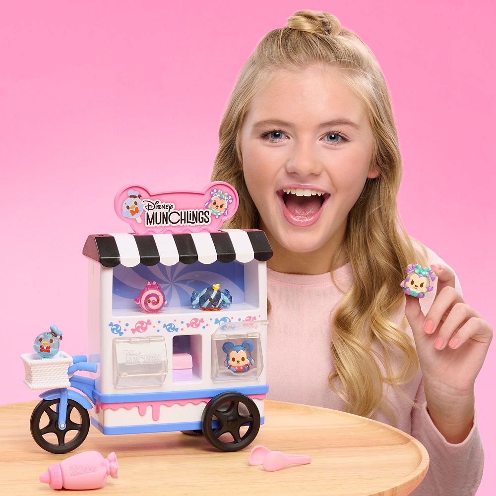 Disney Munchlings Candy Cart Play Set