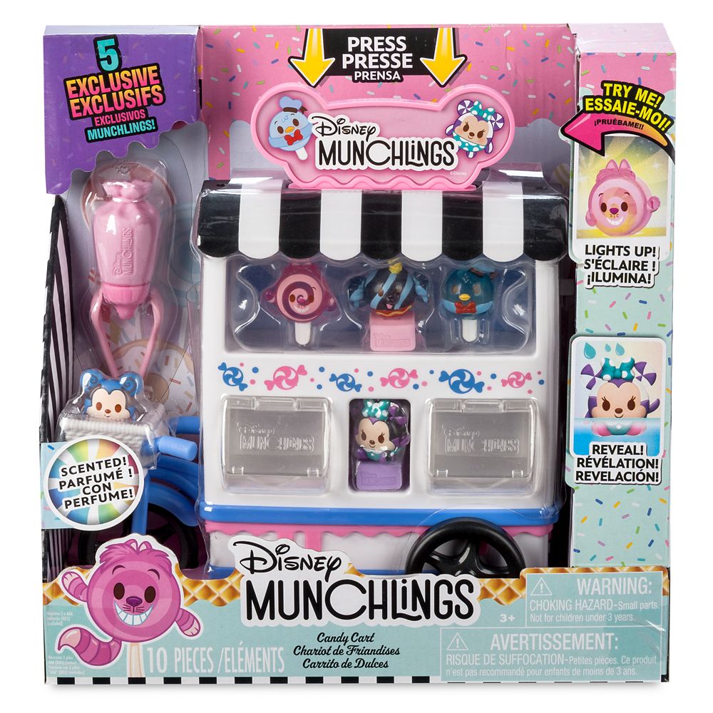 Disney Munchlings Candy Cart Play Set
