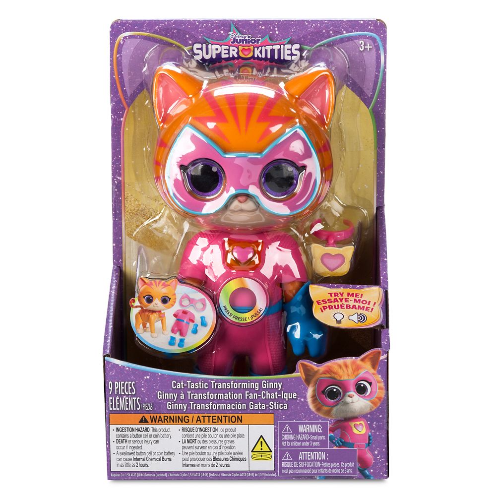 SuperKitties Cat-Tastic Transforming Ginny Figure