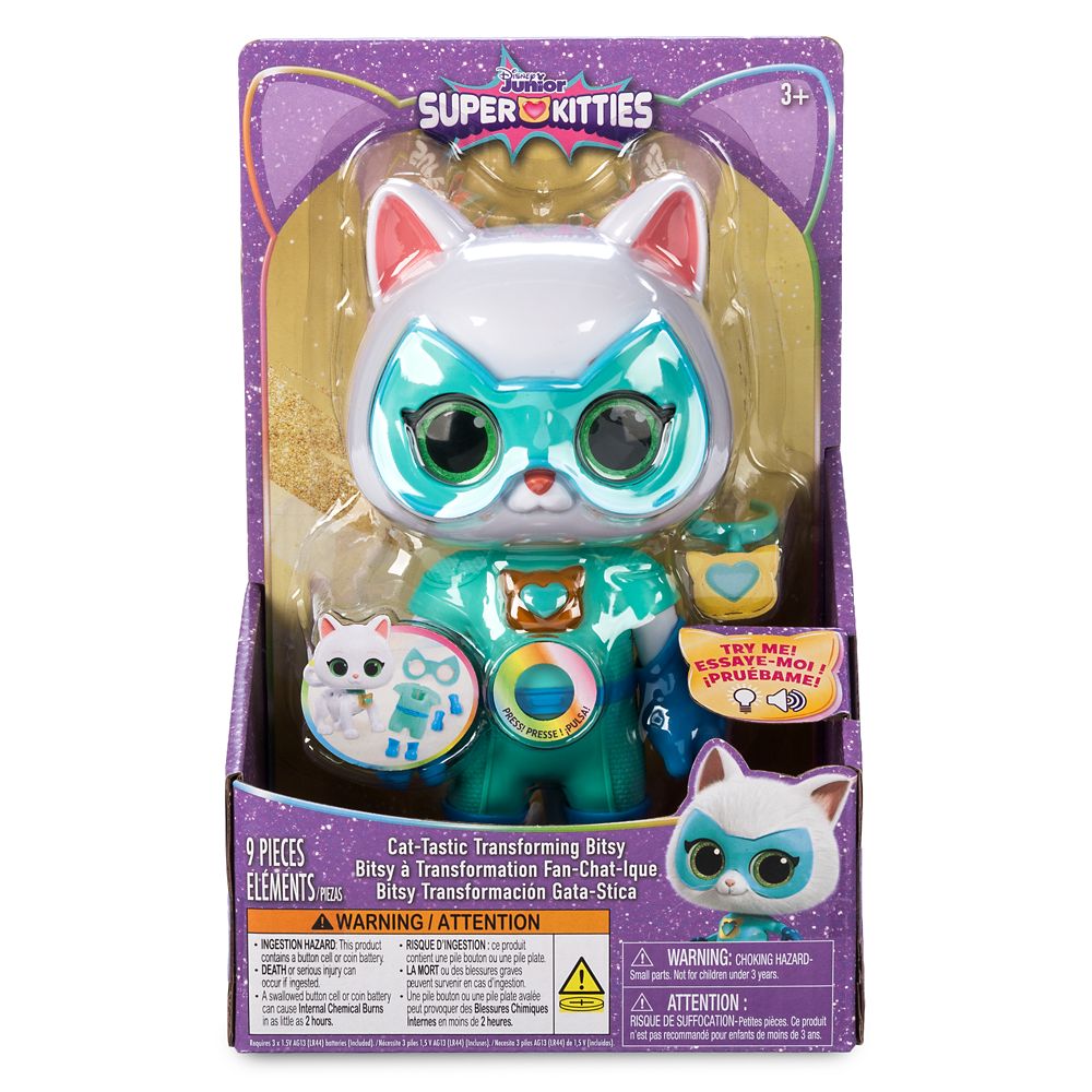 SuperKitties Cat-Tastic Transforming Bitsy Figure