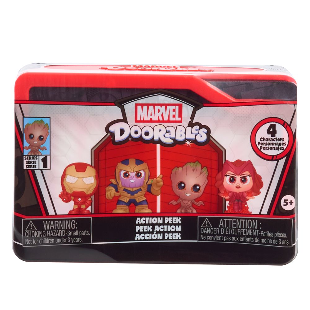Marvel Doorables Action Peek Figure Set