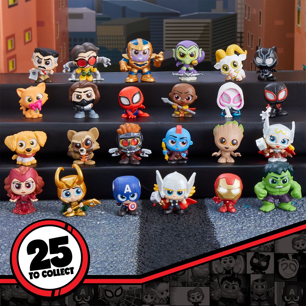 Marvel Doorables Action Peek Figure Set