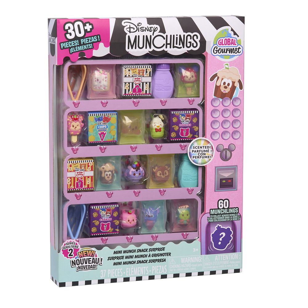 Disney Munchlings Mini Munch Snack Surprise Set - Series Two - Global Gourmet