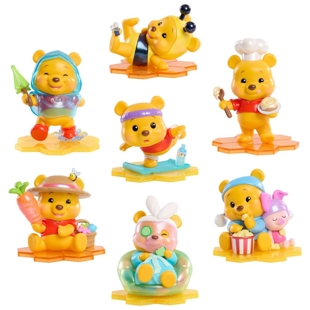Winnie the Pooh ''Hunny Crew'' Mystery Figurine Blind Box by Happy Haul