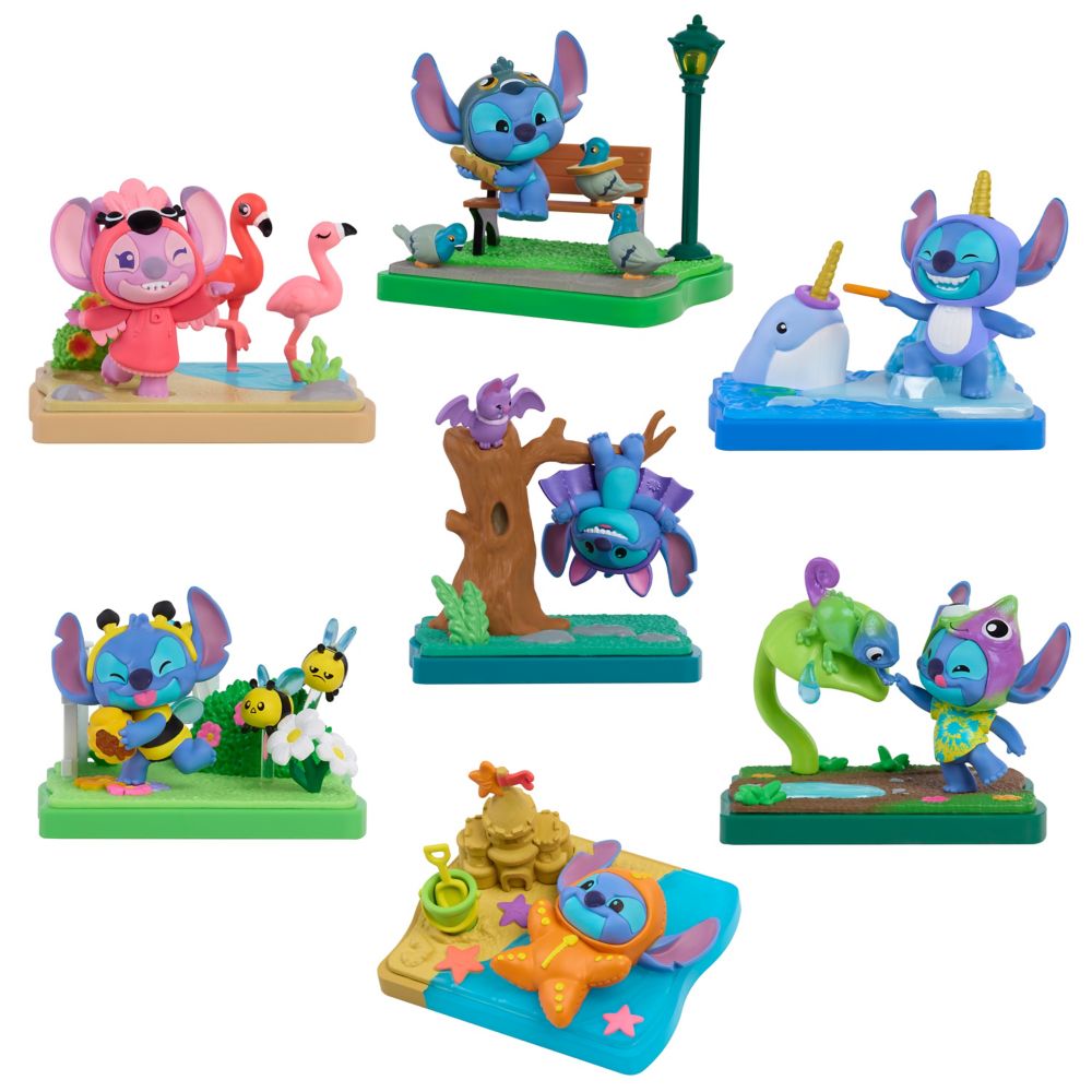 Stitch Goes Wild Scene Setter Mystery Vinyl Figure &ndash; Lilo & Stitch