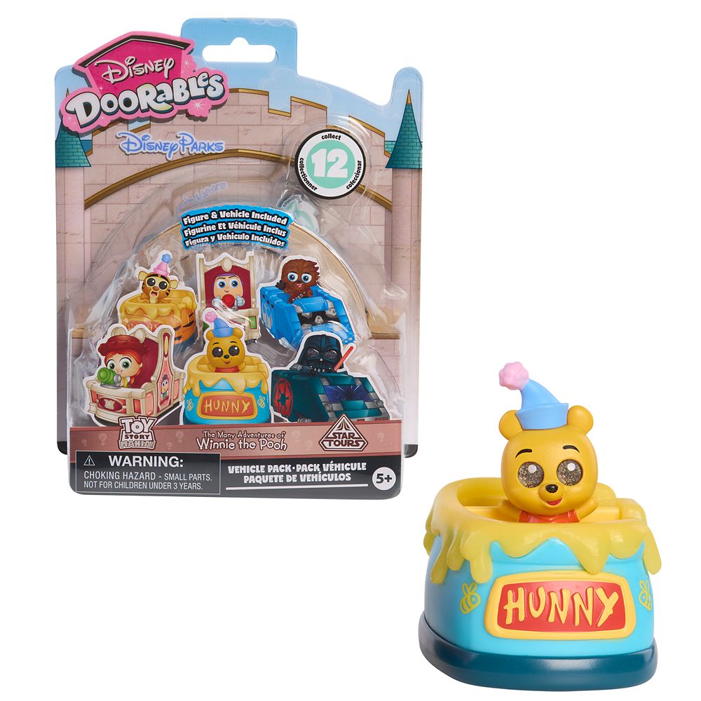 Disney Doorables Disney Parks Vehicle Pack &ndash; Wave 3 &ndash; D23: The Ultimate Disney Fan Event
