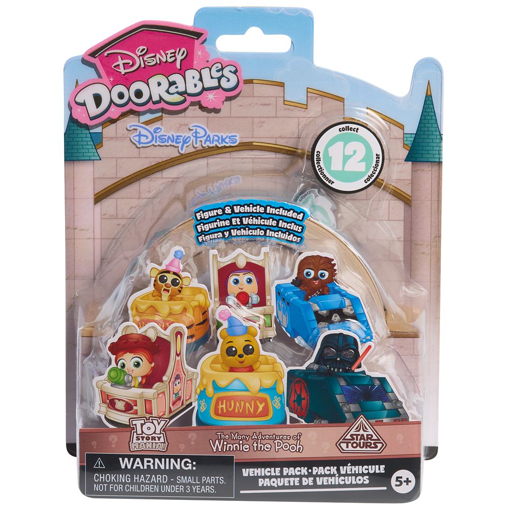 Disney Doorables Disney Parks Vehicle Pack &ndash; Wave 3 &ndash; D23: The Ultimate Disney Fan Event