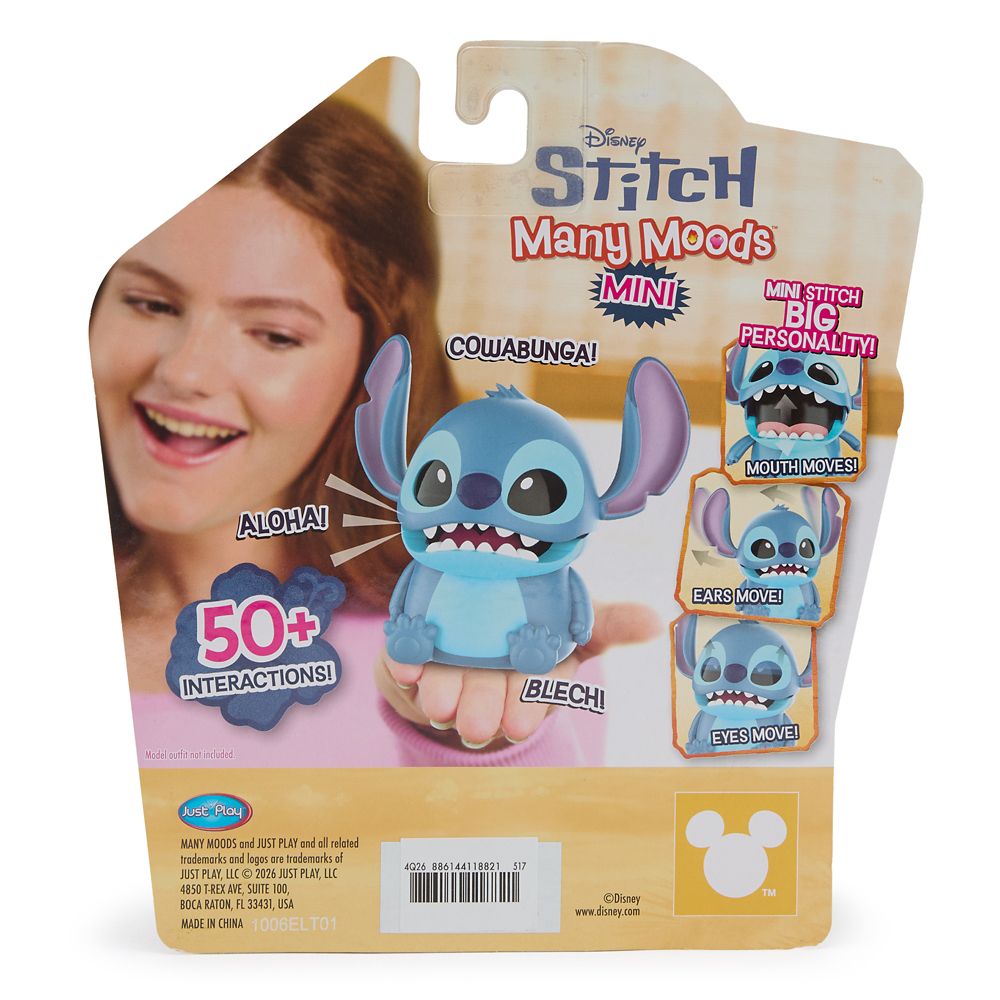 Stitch Many Moods Mini Interactive Figure &ndash; Lilo & Stitch
