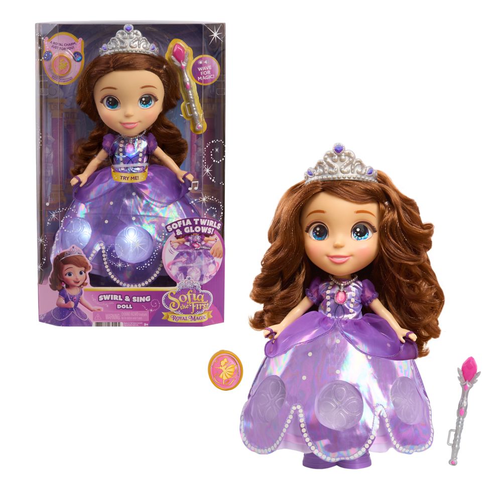Sofia Swirl & Sing Interactive Doll &ndash;&nbsp;Sofia the First: Royal Magic