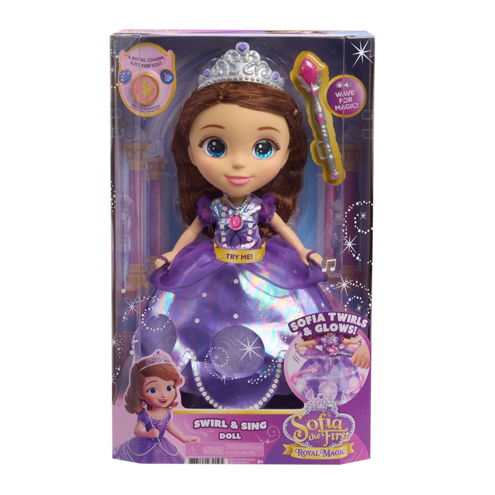 Sofia Swirl & Sing Interactive Doll &ndash;&nbsp;Sofia the First: Royal Magic