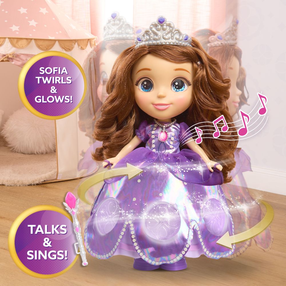 Sofia Swirl & Sing Interactive Doll &ndash;&nbsp;Sofia the First: Royal Magic