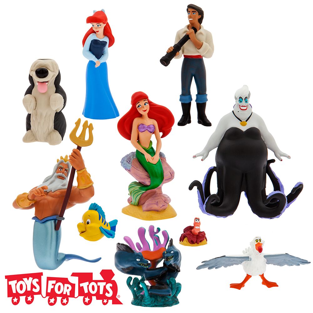 The Little Mermaid Deluxe Figure Play Set – Toys for Tots Donation Item