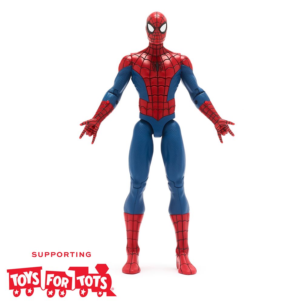 Spider-Man Talking Action Figure 13 Toys for Tots Donation Item Official shopDisney