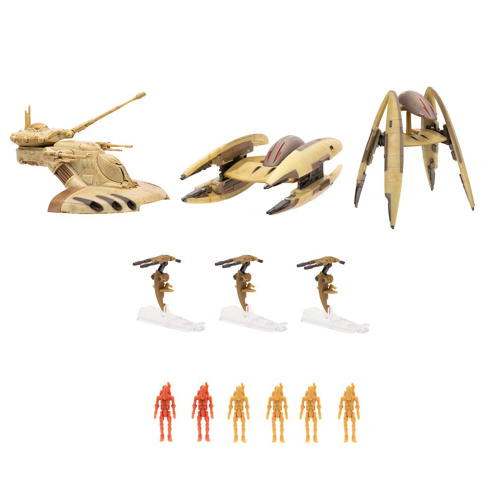 Star Wars Battle Droid Battle Pack  Micro Galaxy Squadron Official shopDisney