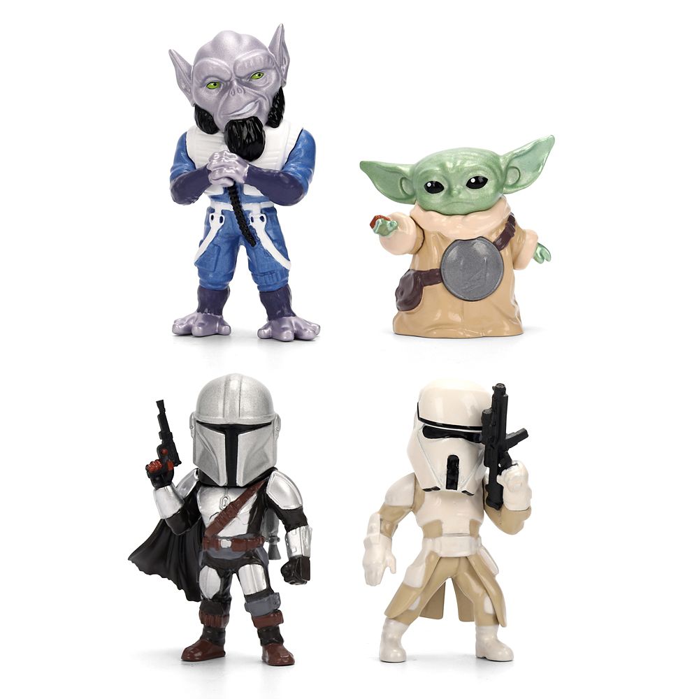 Star Wars: The Mandalorian and Grogu Die-Cast Figure Set by Jada