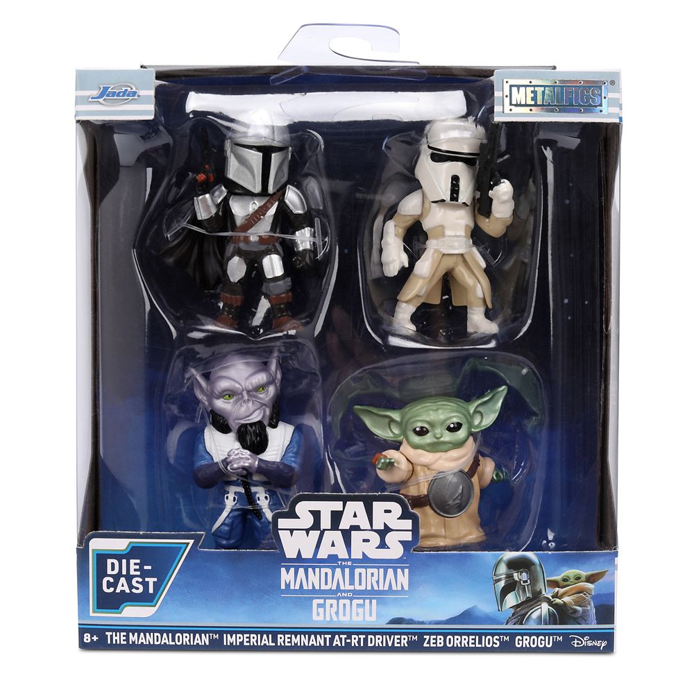 Star Wars: The Mandalorian and Grogu Die-Cast Figure Set by Jada