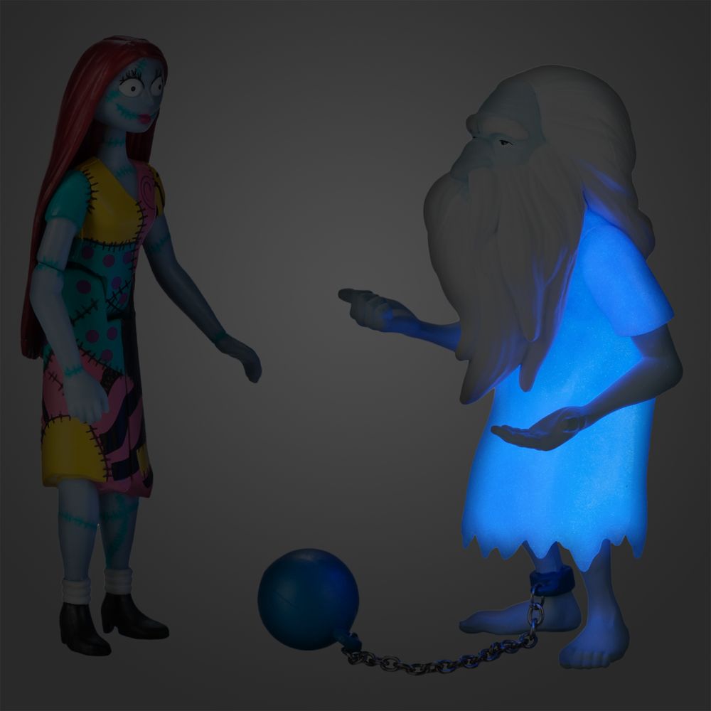 Sally and Gus Action Figure Set by Super7 &ndash; The Haunted Mansion Holiday