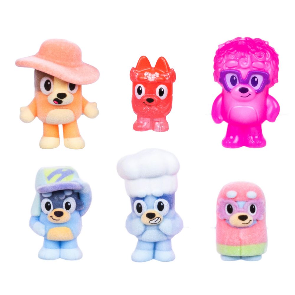 Bluey Fuzzies:  Friends & Family Pack &ndash; Series 1