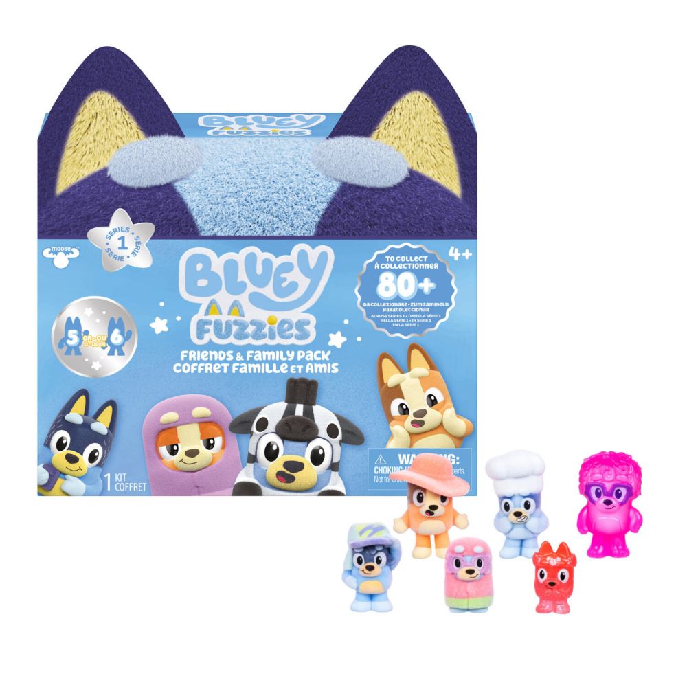 Bluey Fuzzies:  Friends & Family Pack &ndash; Series 1