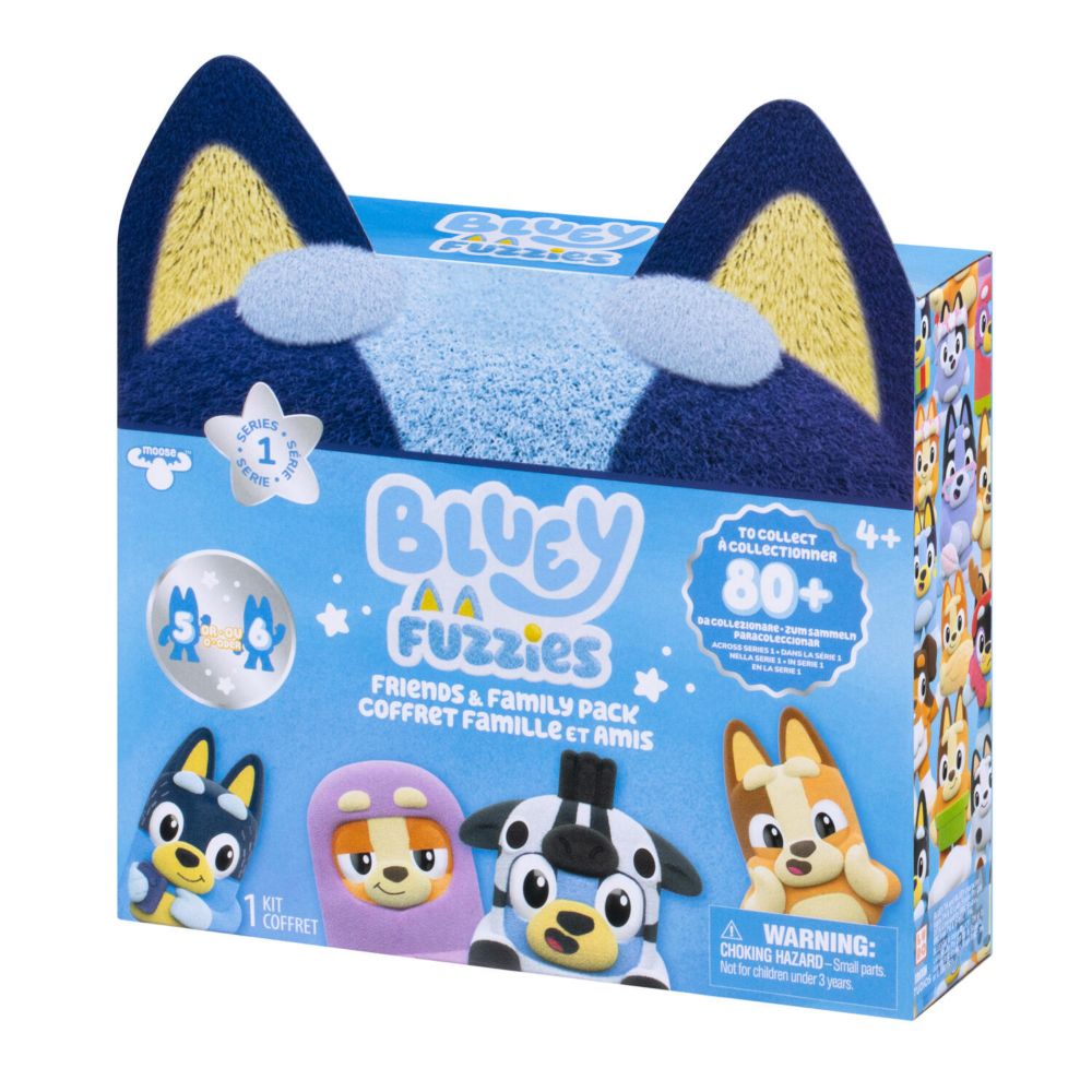 Bluey Fuzzies:  Friends & Family Pack &ndash; Series 1