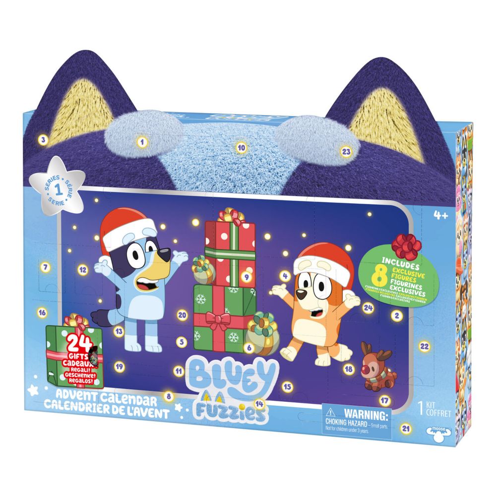 Bluey Fuzzies Advent Calendar