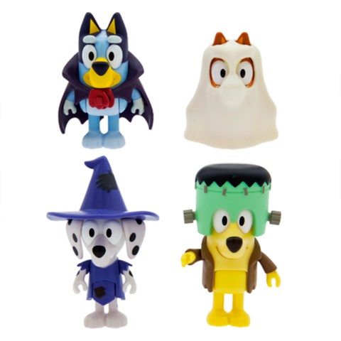 Детские игрушки Disney Bluey Halloween Figure Set