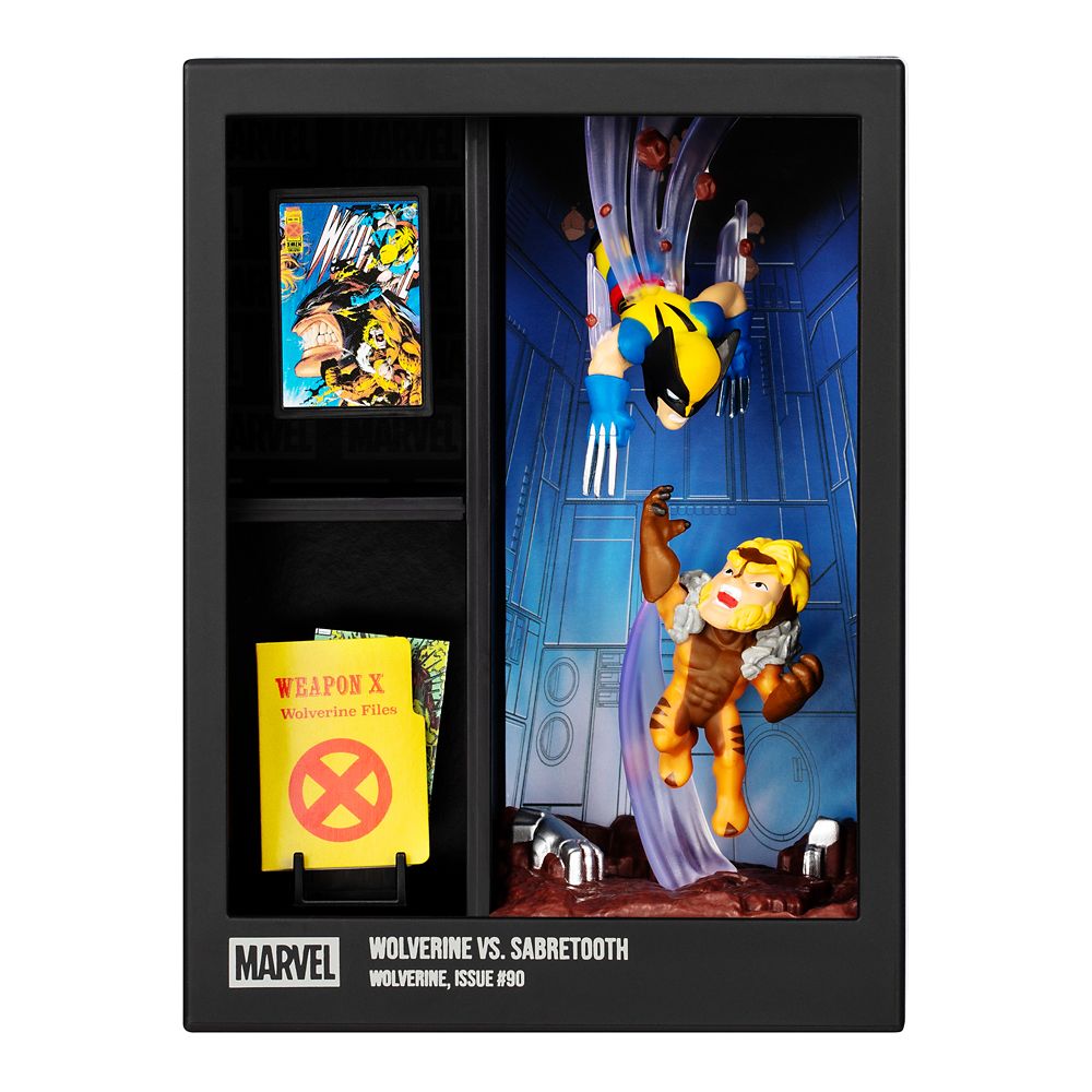 Wolverine vs. Sabretooth Marvel FANDROP Figure Set Official shopDisney