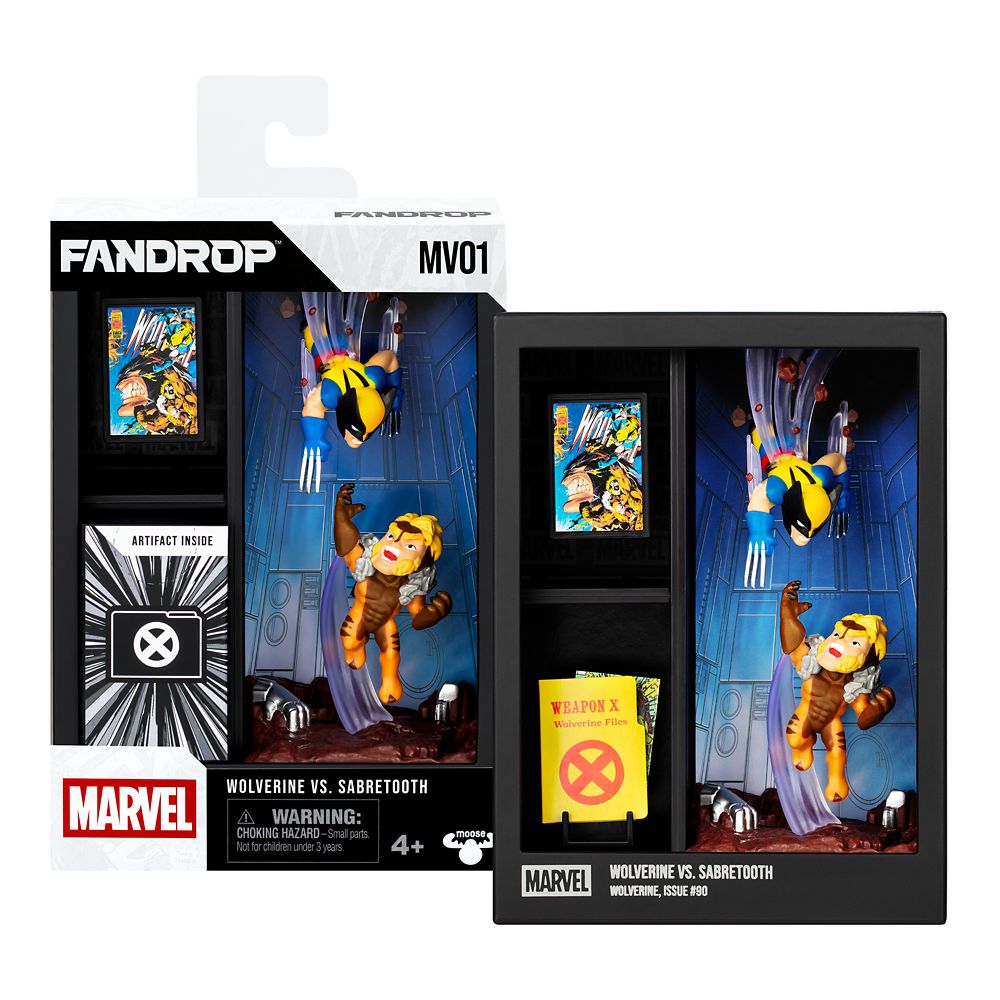 Wolverine vs. Sabretooth Marvel FANDROP Figure Set