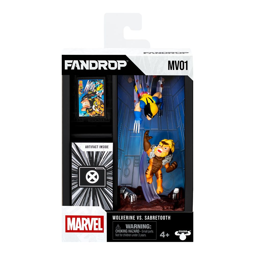 Wolverine vs. Sabretooth Marvel FANDROP Figure Set