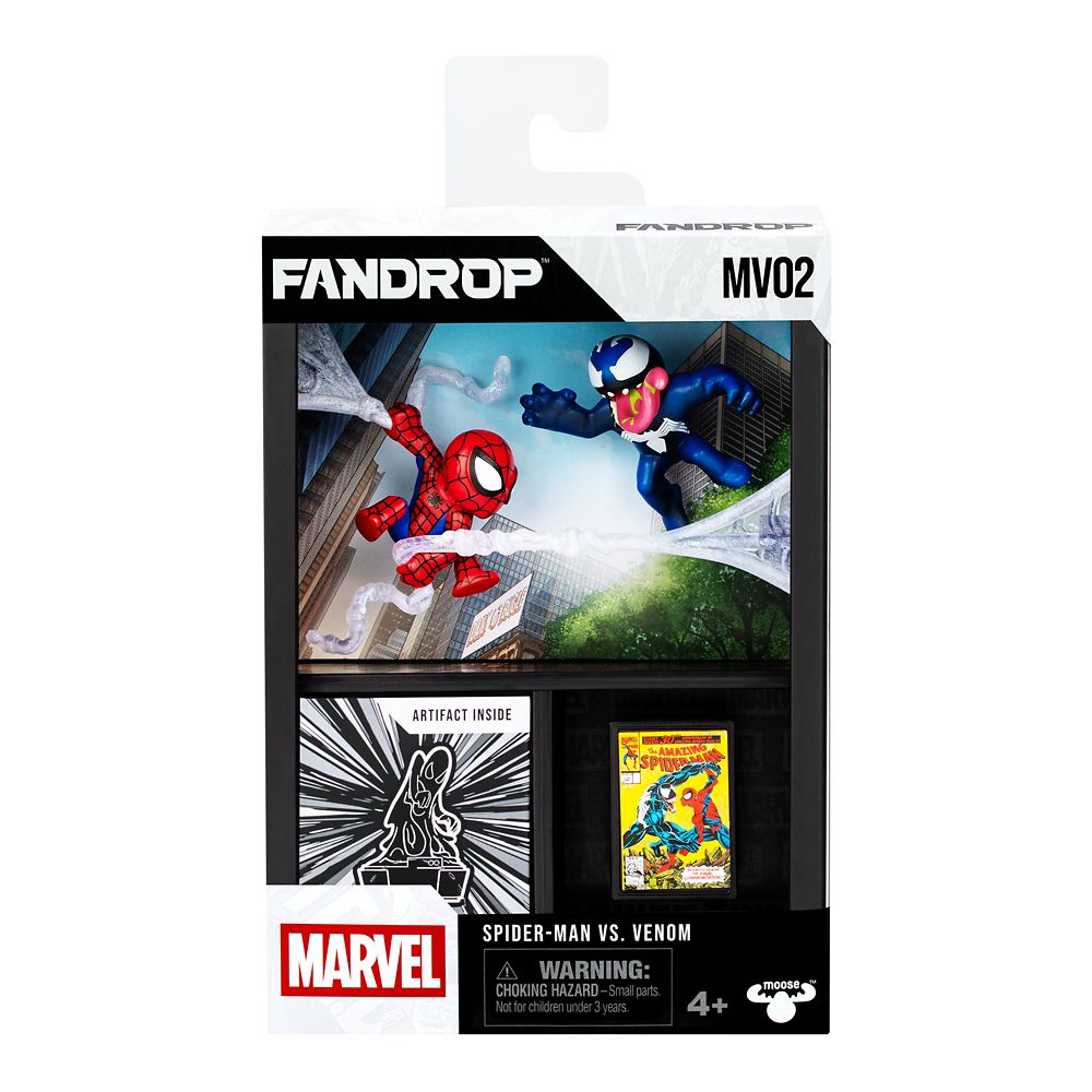 Spider-Man vs. Venom Marvel FANDROP Figure Set