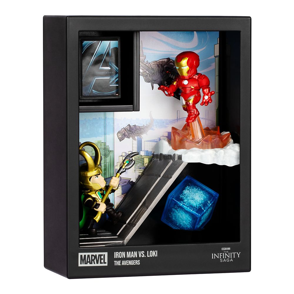 Iron Man vs. Loki Marvel FANDROP Figure Set &ndash; The Avengers