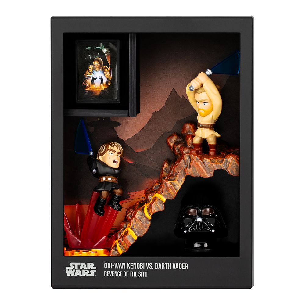 Obi-Wan Kenobi vs. Darth Vader FANDROP Figure Set Star Wars: Revenge of the Sith Official shopDisney