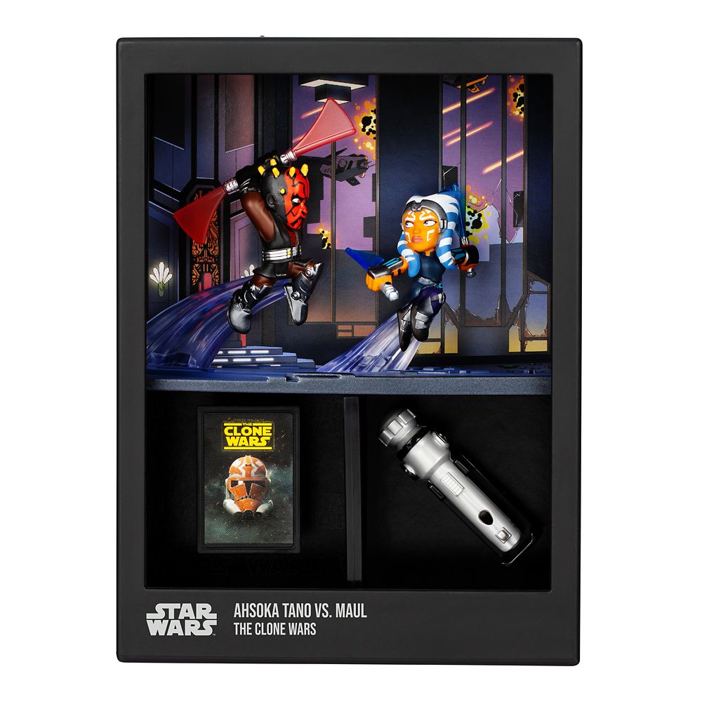 Ahsoka Tano vs. Maul FANDROP Figure Set Star Wars: The Clone Wars Official shopDisney