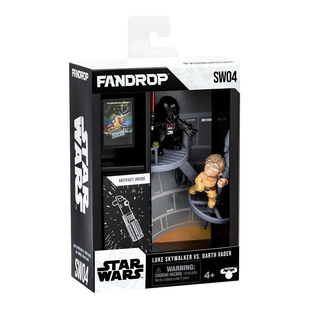 Luke Skywalker vs. Darth Vader FANDROP Figure Set &ndash; Star Wars: The Empire Strikes Back