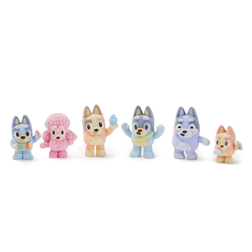 Bluey Fuzzies Deluxe Figure Pack