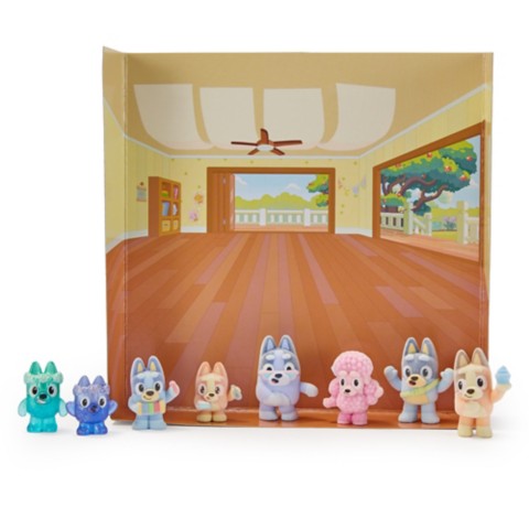 Фигурки Disney Bluey Fuzzies Deluxe Figure Pack