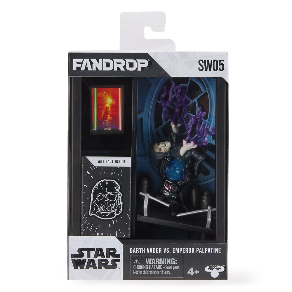 Darth Vader vs. Emperor Palpatine Star Wars FANDROP Figure Set &ndash; Star Wars: Return of the Jedi