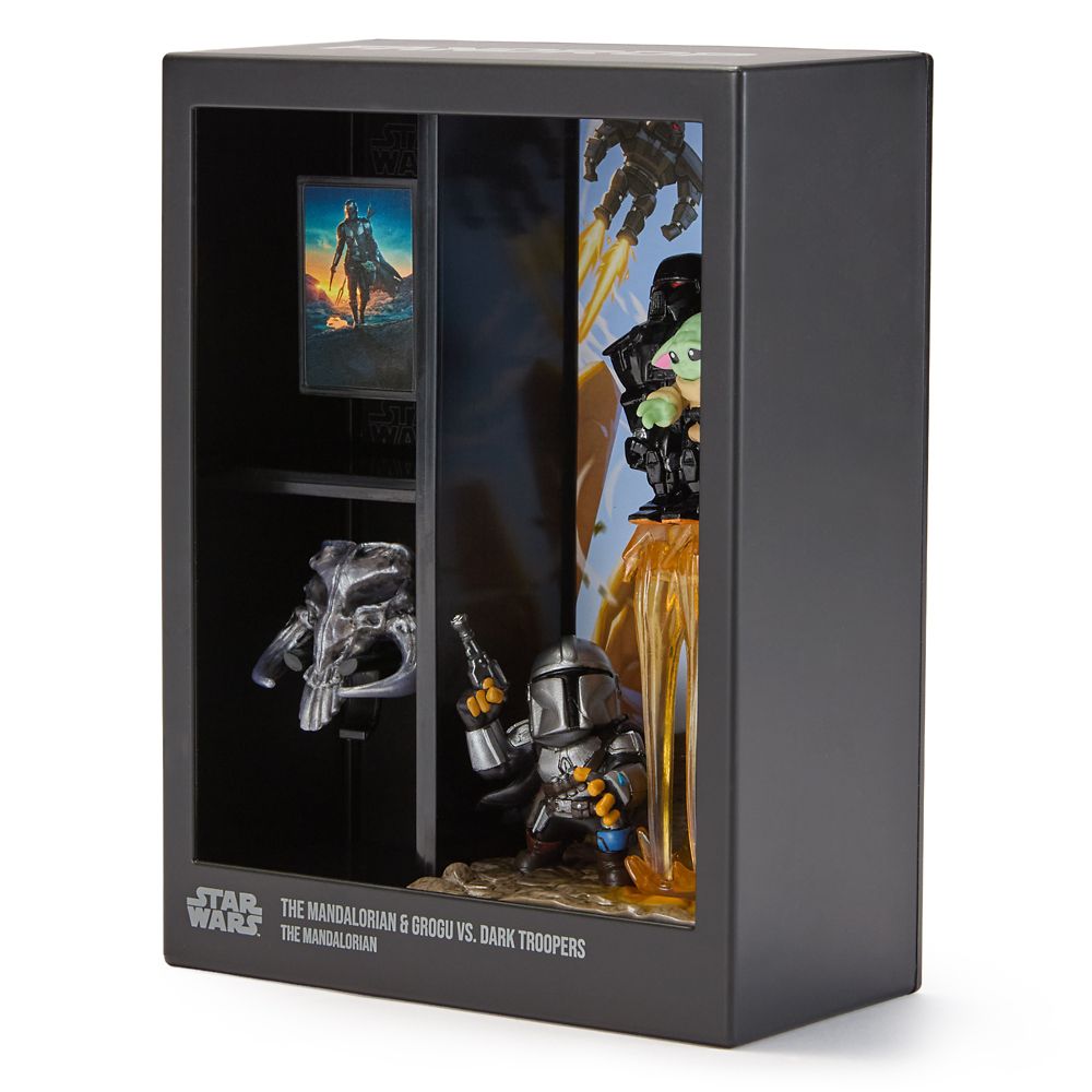 The Mandalorian & Grogu vs. Dark Troopers Star Wars FANDROP Figure Set &ndash; Star Wars: The Mandalorian